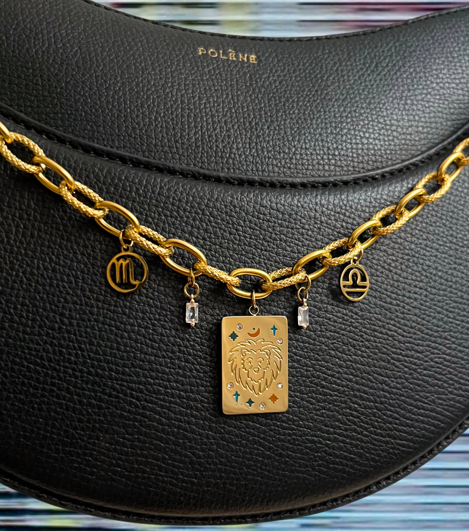 Chaine de sac à charms personnalisable