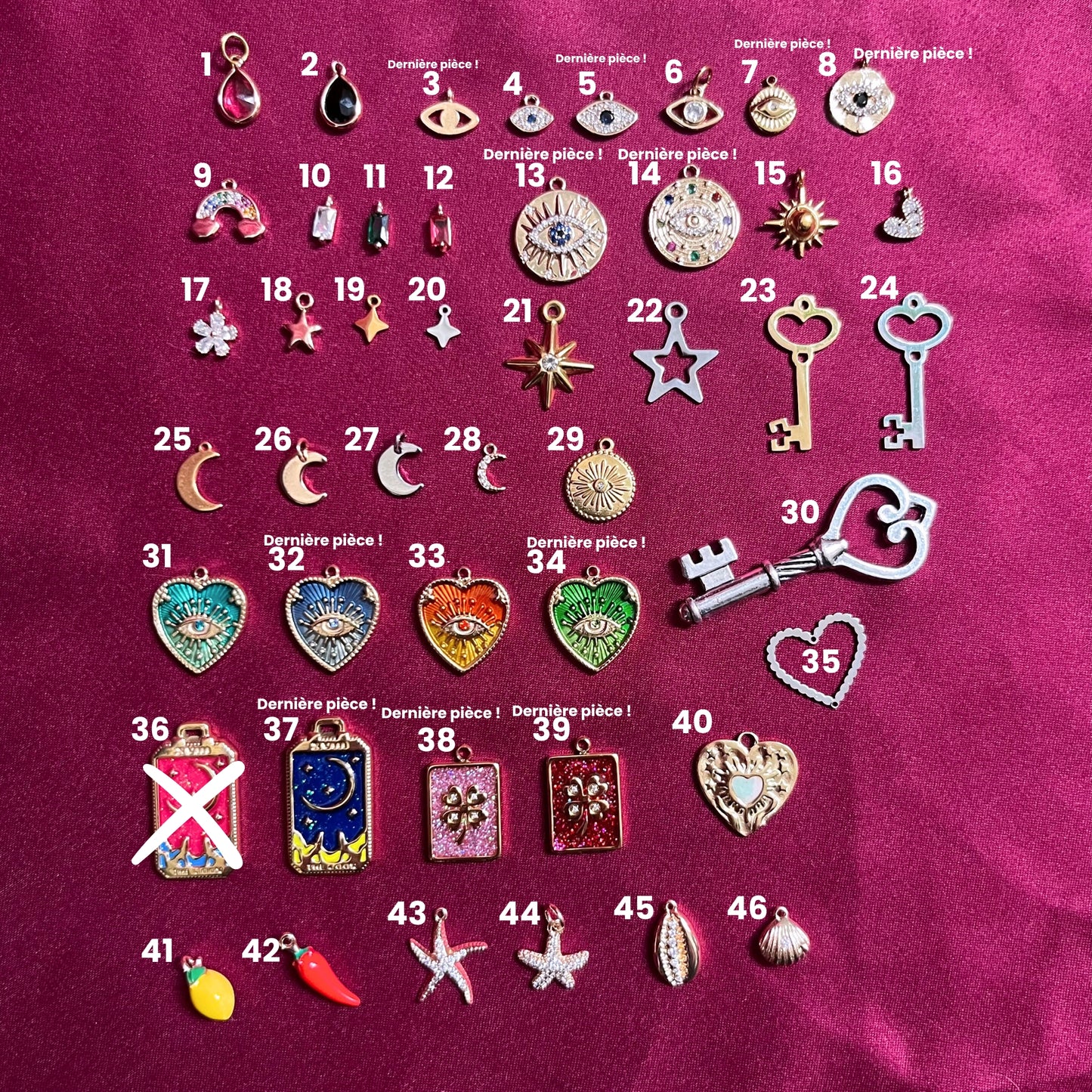 Collier à Charms personnalisable