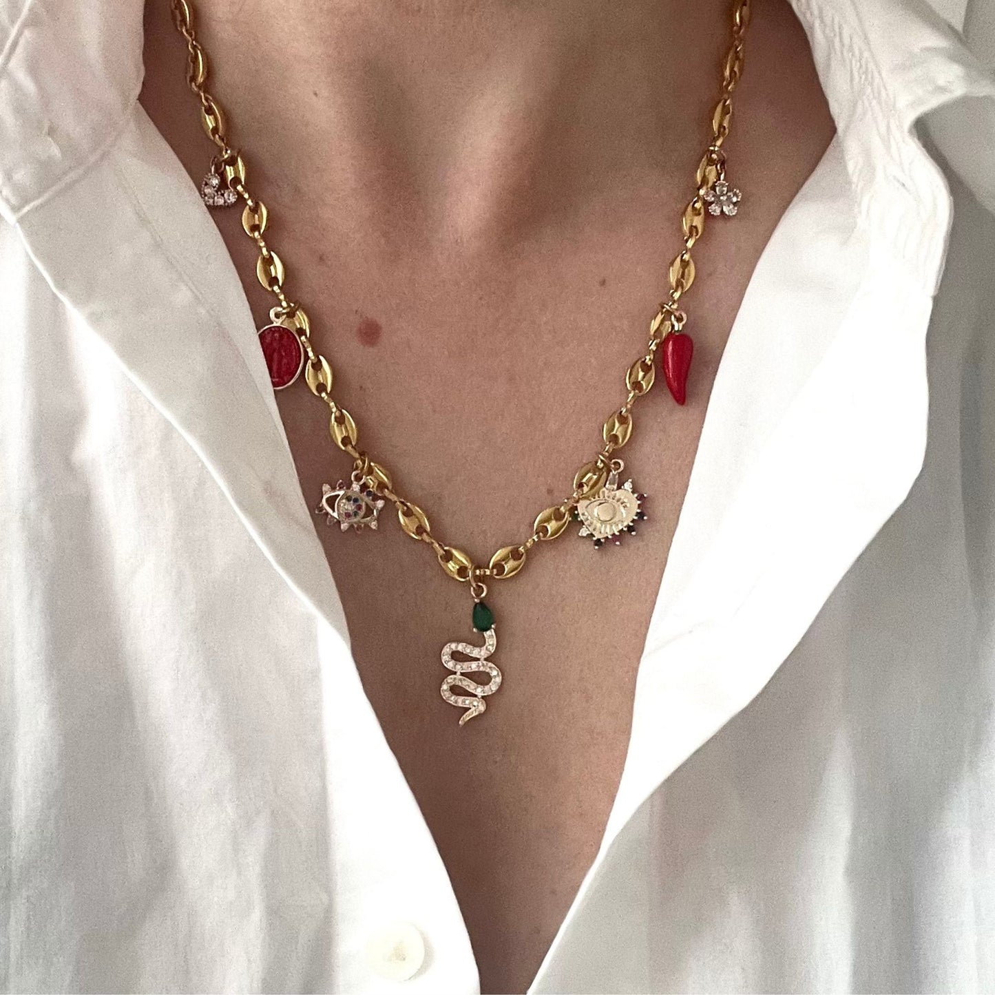 Collier à Charms personnalisable