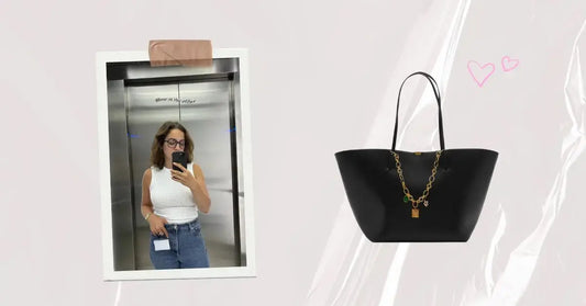 Dans le sac de: image de Lucile et de son sac