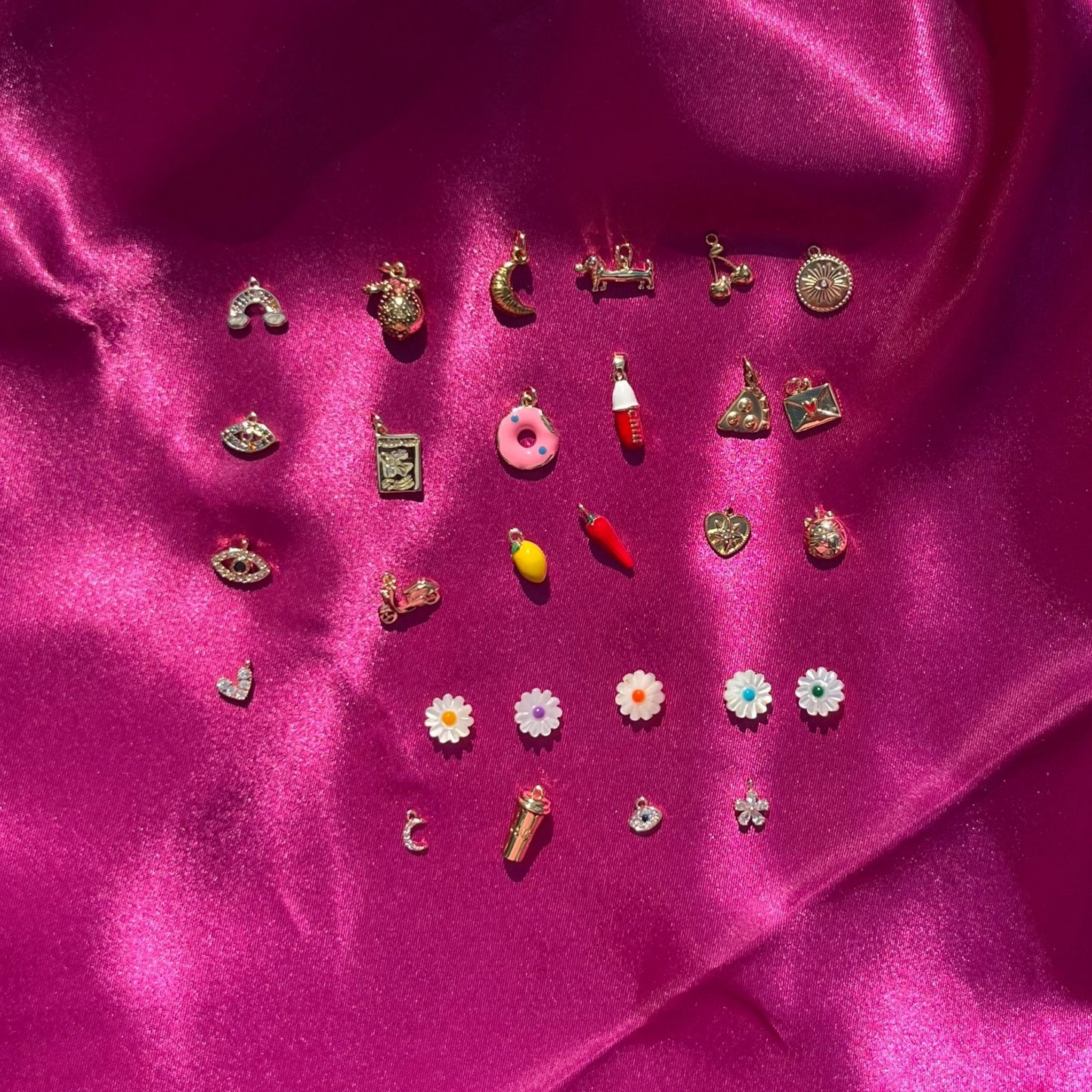 Collier 7 Charms personnalisable