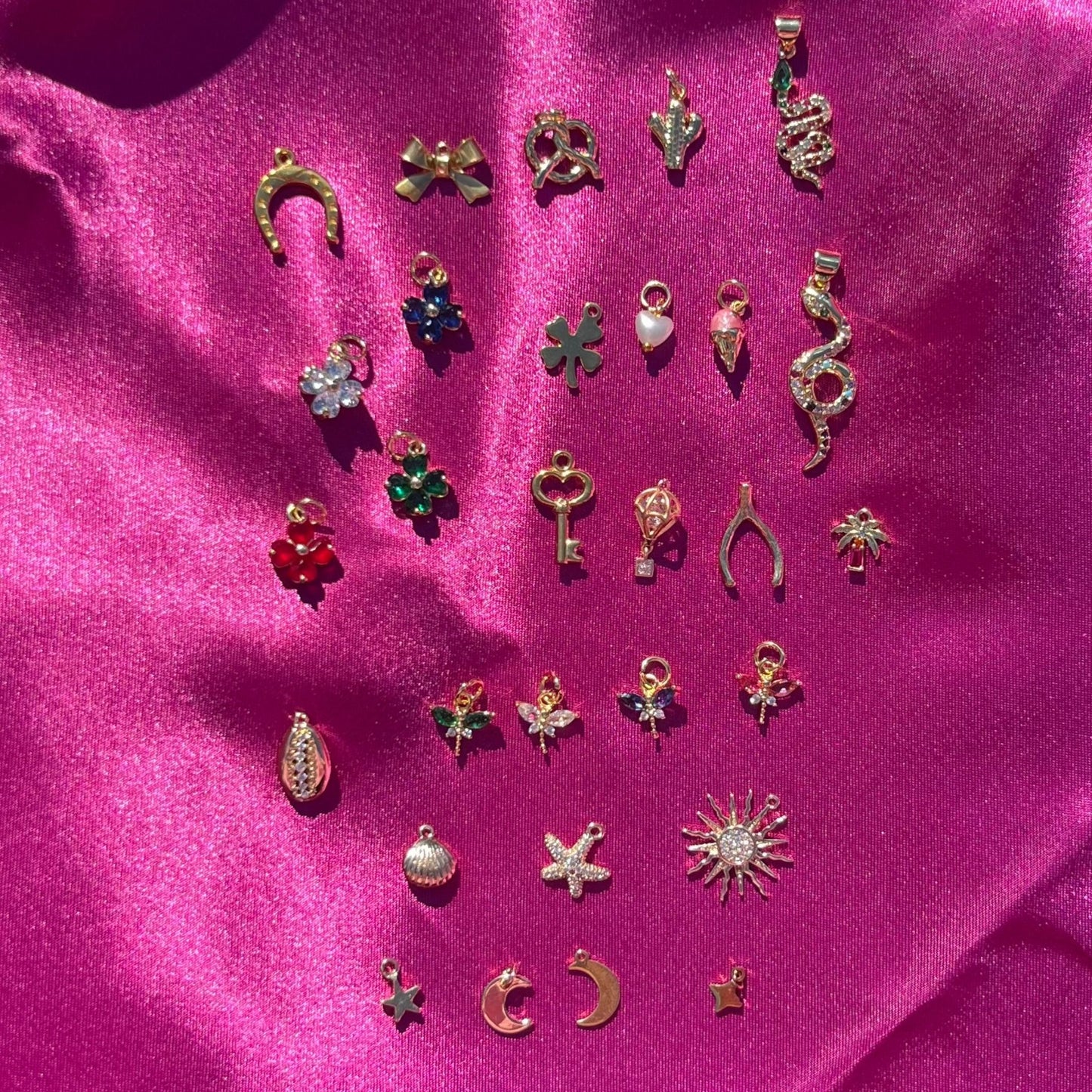 Collier 7 Charms personnalisable