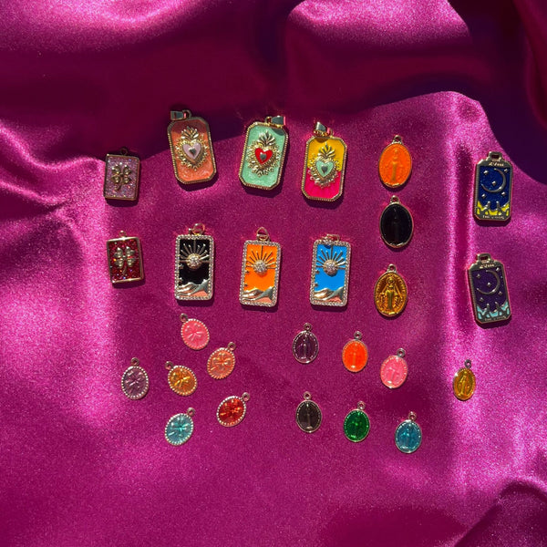 Collier 7 Charms personnalisable