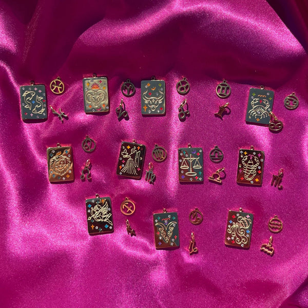 Collier 7 Charms personnalisable