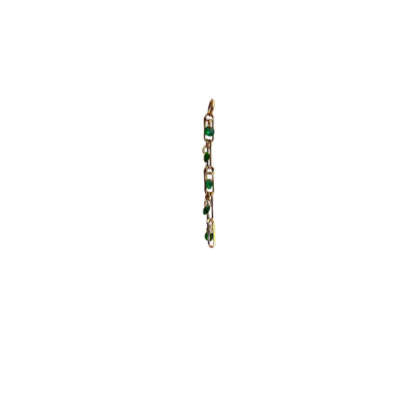 cascade de zircons émeraude