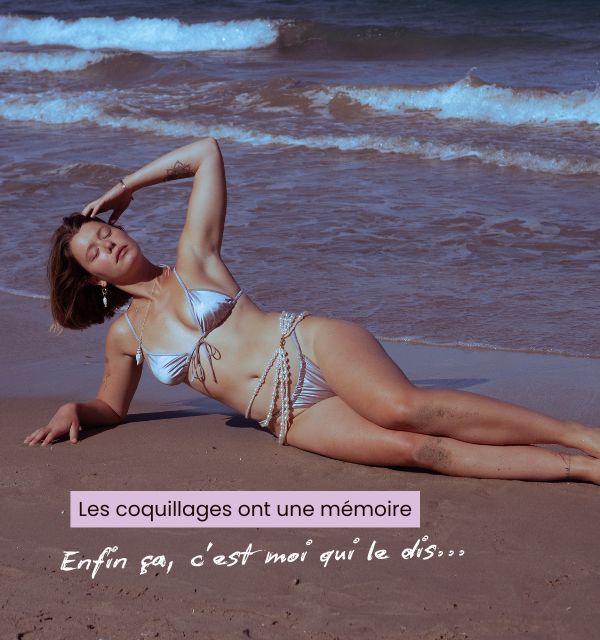 roman photo texte : les coquillages ont une mémoire... Enfin ça, c'est moi qui le dis...