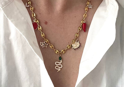 Collier Charms personnalisable