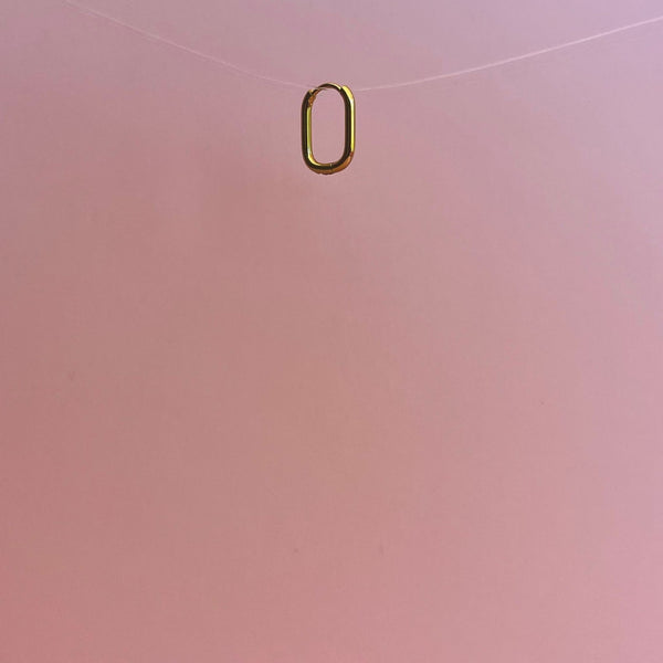 Rectangle arrondi doré