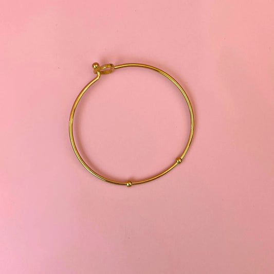 Jonc à breloques personnalisable Lodzé, choix des charms