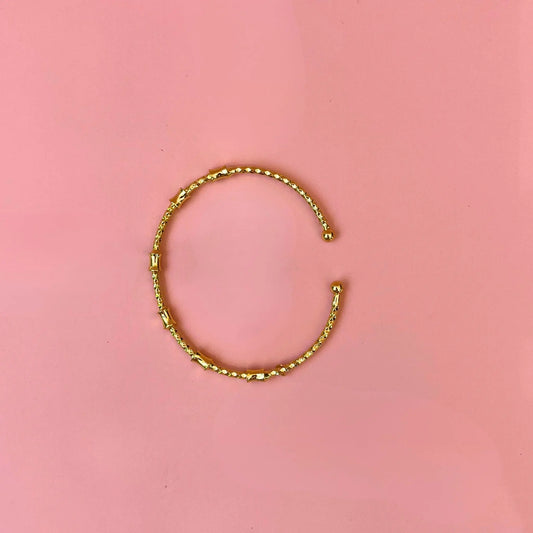 Bracelet jonc femme personnalisable à charms Lodzé